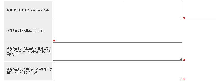FC2への削除依頼