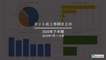 2025年下半期の炎上事例データ